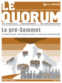 Quorum hiver 2013